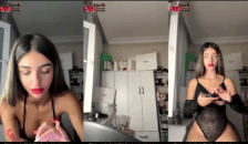 Elanur ayan ifşa seksi kıyafetiyle yayında